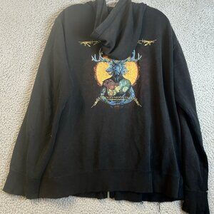 Mastodon Blood Mountain Hoodie Vintage Concert Tour Size XL Original Distressed